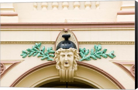 Framed Australia, Queensland, Maryborough Building detail Print