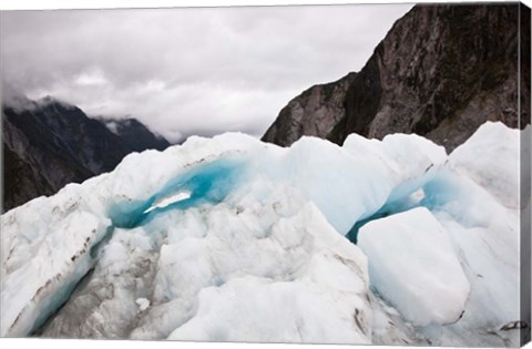 Framed New Zealand, South Island, Franz Josef Glacier Print