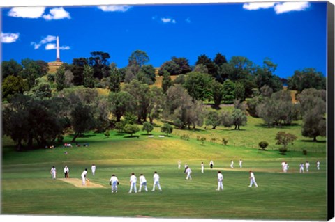 Framed Cornwall Cricket Club, Auckland, New Zealand Print