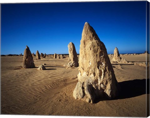 Framed Pinnacles, Nambung National Park, Western Australia, Australia Print