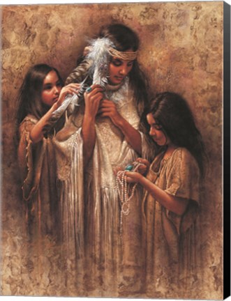 Framed Bridal Party Print