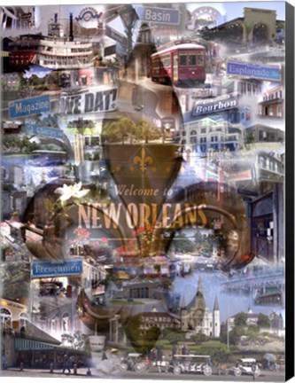 Framed New Orleans Print