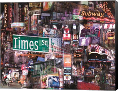 Framed Crossroads of the World Print