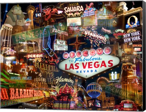 Framed Vegas Print
