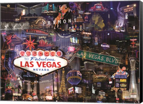 Framed Vegas Baby Print