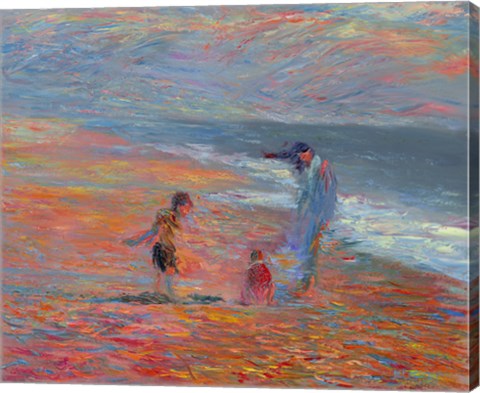 Framed Sunset Wind Print