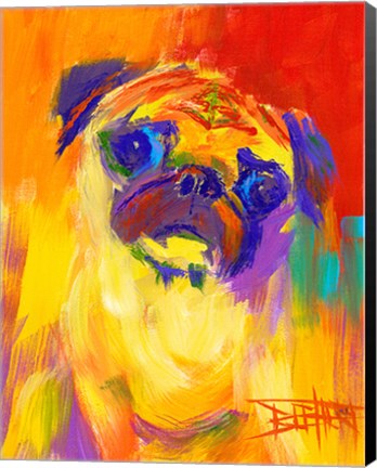 Framed Pugness Print