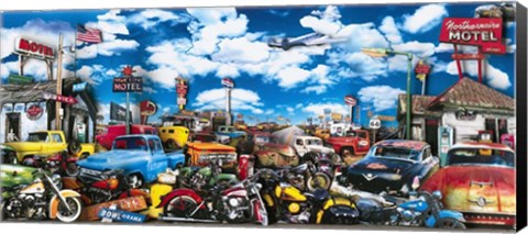 Framed Going to Kansas City Print