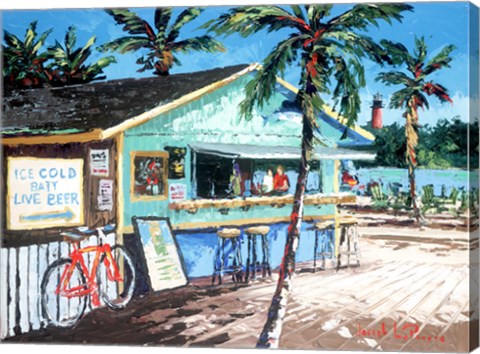 Framed 5 o'clock Somewhere Print