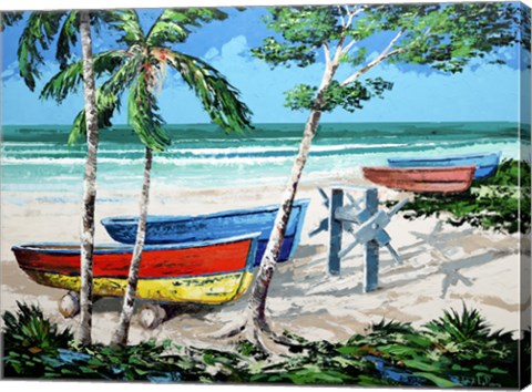 Framed Hemp Winder Print