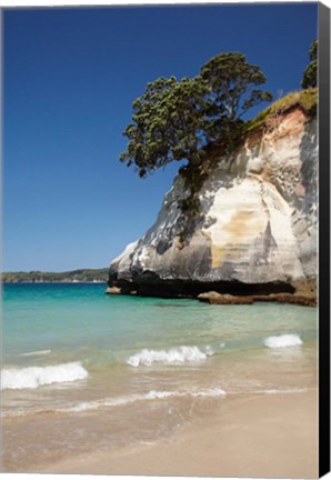 Framed Cathedral Cove, Coromandel Peninsula, North Island, New Zealand Print