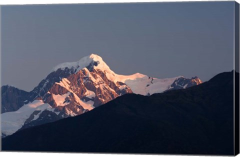 Framed New Zealand, South Island, Westland NP, Fox Glacier Print