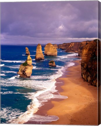 Framed Flinders Chase National, Remarkable Rocks, Kangaroo Island, Australia Print