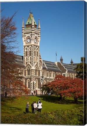 Framed Graduation photos at University of Otago, Dunedin, South Island, New Zealand Print