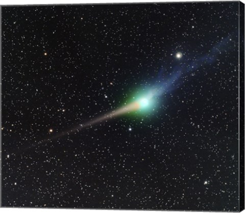 Framed Comet Lulin C Print