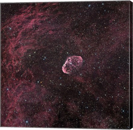 Framed Crescent Nebula Print