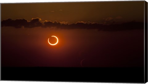 Framed Annular Solar Eclipse Print