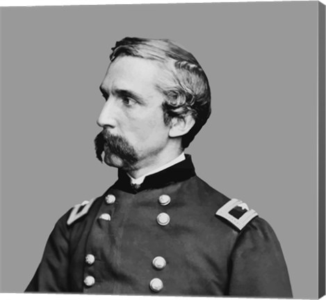 Framed Joshua L Chamberlain Print
