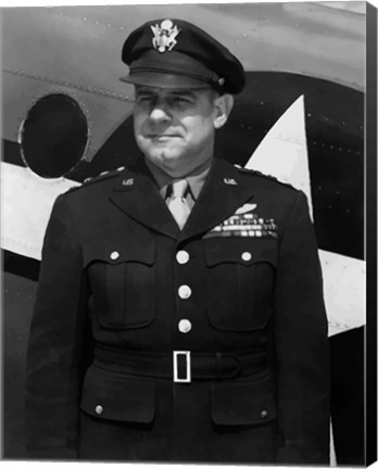 Framed General James Harold Doolittle in uniform Print