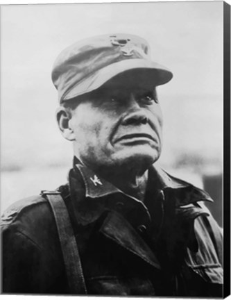 Framed General Lewis Chesty Puller Print