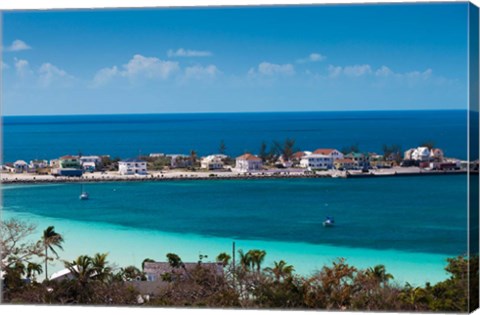 Framed Bahamas, Eleuthera Island, Governors Harbor Print