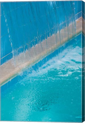 Framed Bahamas, Eleuthera, Harbor Island, Dunmore, pool Print