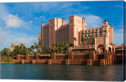 Framed Bahamas, New Providence Island, Atlantis Hotel Print