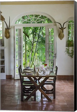 Framed Hemingway House, Hemingway Museum at Finca Vigia, Havana, Cuba Print