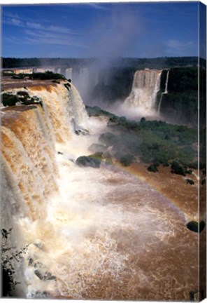 Framed Iguacu Falls, Brazil (vertical) Print