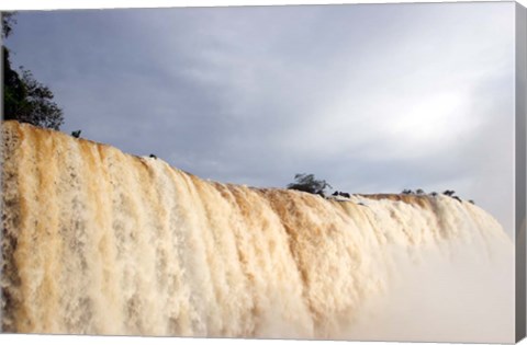 Framed Iguassu Falls, Brazil Print