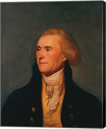 Framed Thomas Jefferson Print