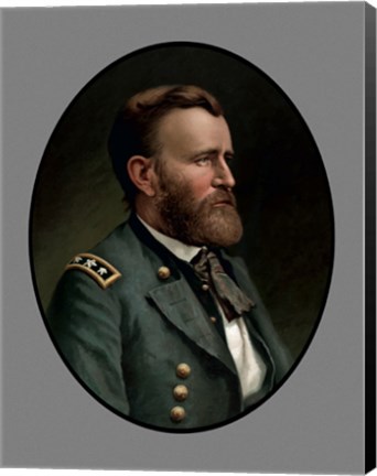 Framed Ulysses S Grant Print