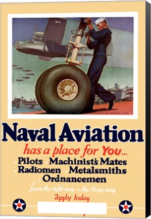 Framed Naval Aviation has a Place for You Print