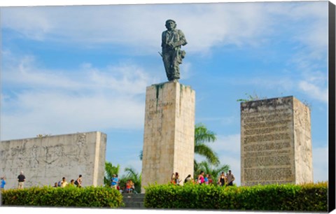 Framed Statue and gravesite of Che Guevara, Santa Clara, Cuba Print