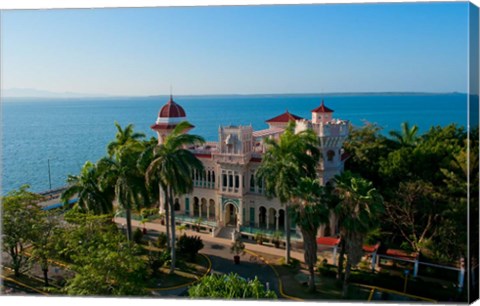 Framed Valle&#39;s Palace, Cienfuegos, Cuba Print