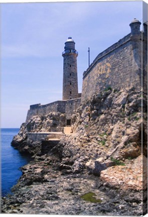 Framed El Morro Fortress, La Havana, Cuba Print