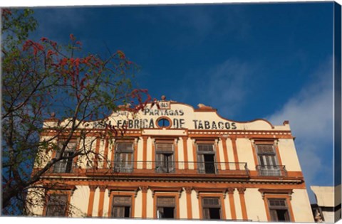 Framed Cuba, Havana, Partagas cigar factory Print
