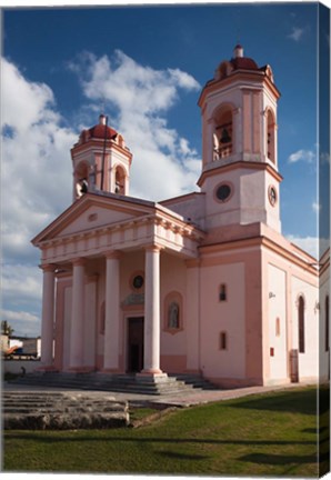 Framed Cuba, Catedral de San Rosendo, Cathedral Print