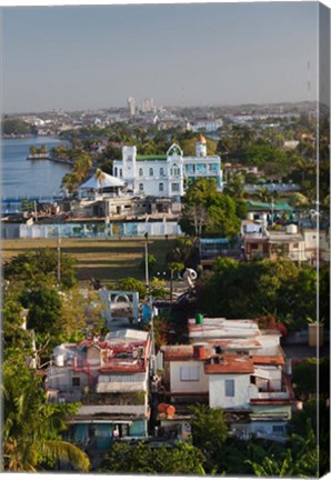 Framed Cuba, Cienfuegos Province, Cienfuegos city view Print