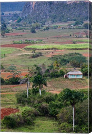 Framed Cuba, Pinar del Rio Province, Vinales Valley Print