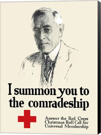 Framed I Summon You to the Comradeship Print