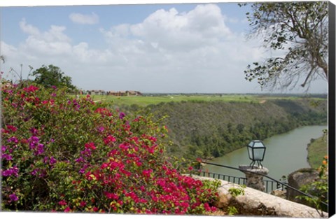 Framed Villas at Dye Fore, Dye Fore Golf Course, Los Altos, Casa De Campo, Dominican Republic Print