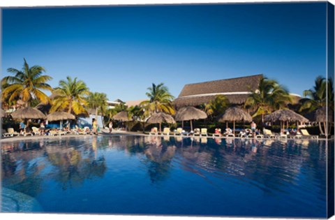 Framed Cuba, Varadero, Hotel Iberostar Varadero (day) Print