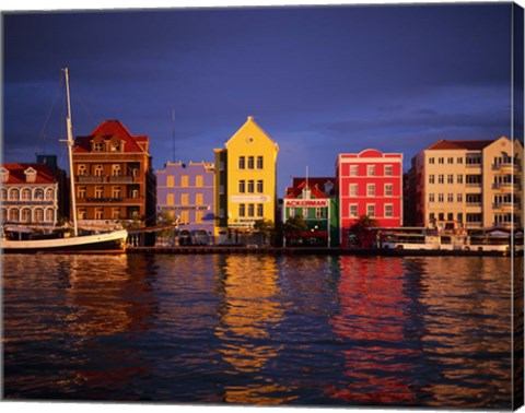 Framed Curacao, Caribbean Print