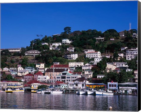 Framed St George, Grenada, Caribbean Print