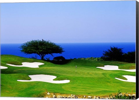 Framed White Witch Golf Course, Montego Bay, Jamaica Print