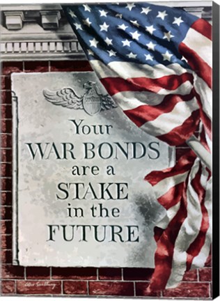 Framed Your War Bonds Print