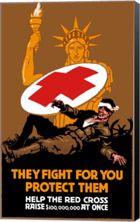 Framed They Fight for You, Protect Them Print