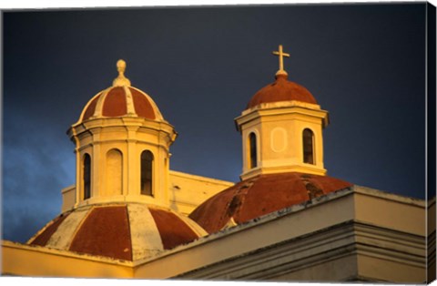 Framed Catedral De San Juan, Old San Juan, Puerto Rico Print