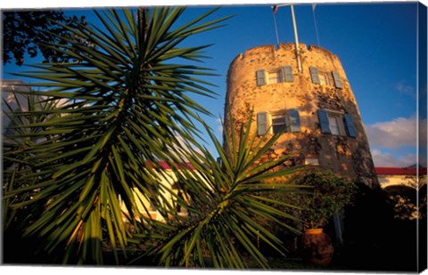 Framed Bluebeard&#39;s Castle, St Thomas, Caribbean Print